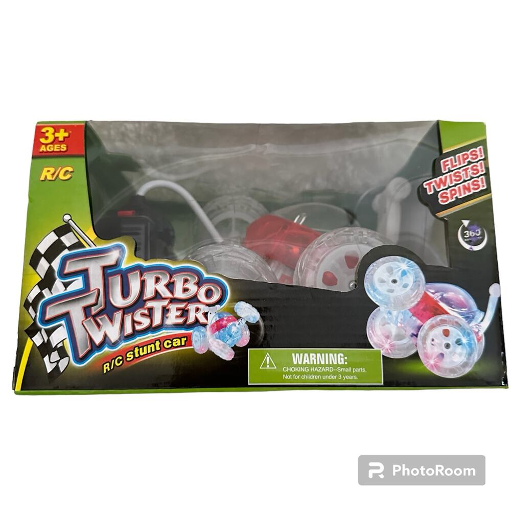 Mindscope Turbo Twister Remote Control Stunt RC Car Lights Up NIB